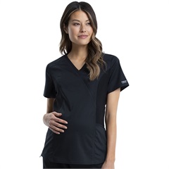 Maternity Mock Wrap Top